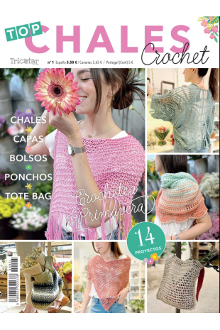 Revista Amigurumis Crochet + Agujas Relleno Hilo Marca Punto