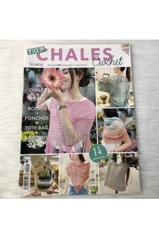 Revista TOP CHALES a crochet