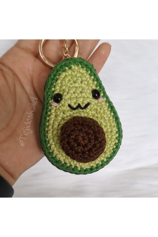 Llavero de aguacate Llavero de aguacate