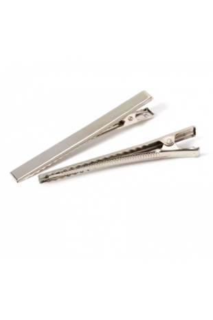 pinza para cabello metalica