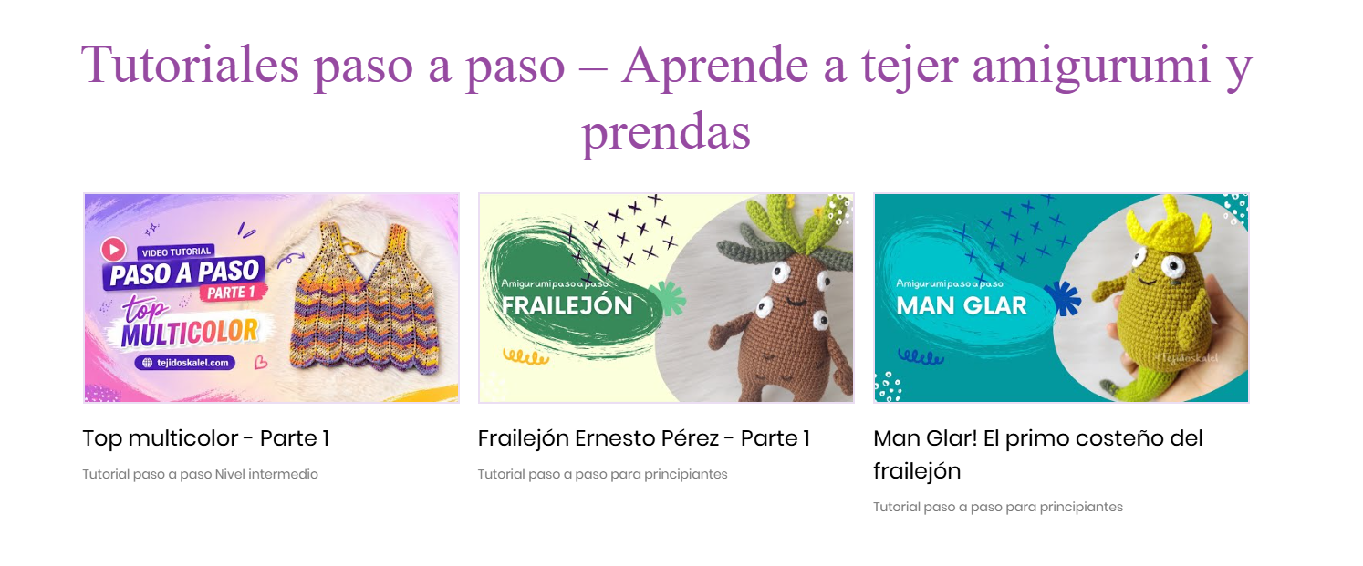 Tutoriales paso a paso